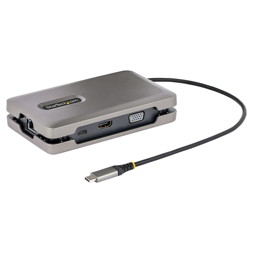 StarTech.com DKM31C3HVCPD док-станция для ноутбука Проводная USB 3.2 Gen 2 (3.1 Gen 2) Type-C Серый