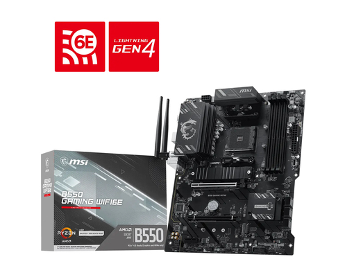 MSI B550 GAMING WIFI6E материнская плата AMD B550 Разъем AM4