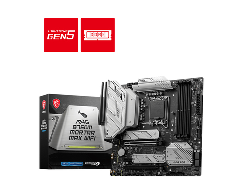 MSI MAG B760M MORTAR MAX WIFI материнская плата LGA 1700 Микро ATX