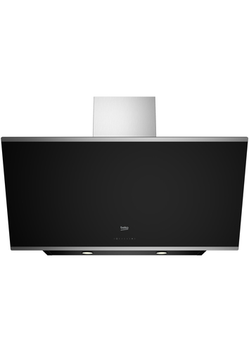 Beko HCA93640BH cooker hood Wall-mounted Black 632 m³/h