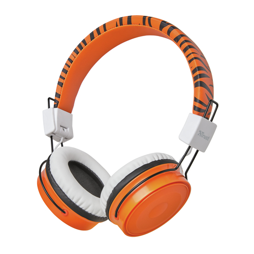 Trust Comi Гарнитура Беспроводной Оголовье Calls/Music Микро-USB Bluetooth Черный, Оранжевый, Белый