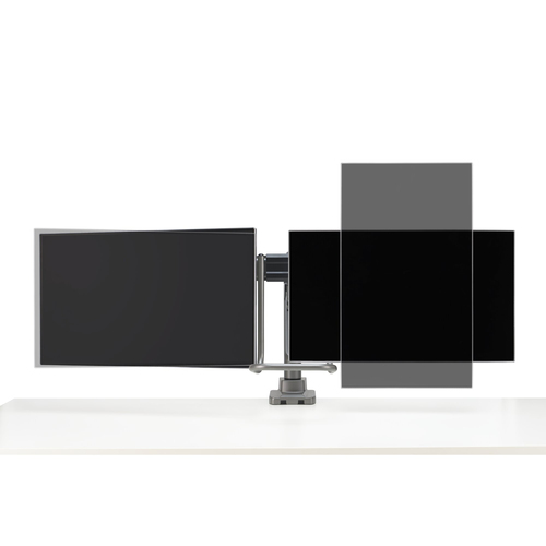 Kensington SmartFit Dual Monitor Arm met Crossbar en Handle monitorarm, afbeelding 10