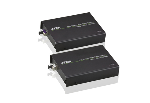 ATEN VE892 AV transmitter & receiver Black