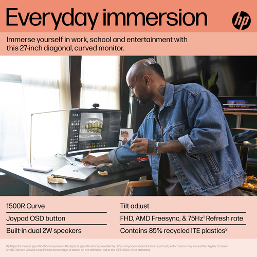 HP V27c G5 FHD Monitor – image 5
