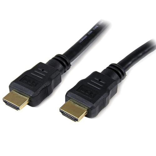 StarTech.com 0.3m 1ft Short High Speed HDMI Cable - Ultra HD 4k x 2k HDMI Cable - HDMI M/M - 30cm HDMI 1.4 Cable - Audio/Video Gold-Plated (HDMM30CM) HDMI-kabel 30cm Sort