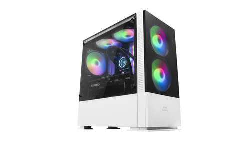 Mars Gaming MCZW computer case Mini Tower White – image 2