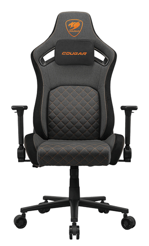 COUGAR CGR-DFF-GRB Игровое кресло для ПК Сиденье с мягкой обивкой Черный, Золото