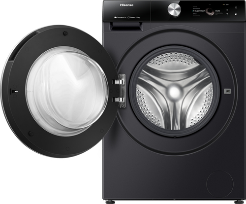 Hisense WF7S1247BB Wasmachine Zwart, afbeelding 3