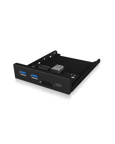 ICY BOX IB-HUB1417-i3 3,5  front panel extender, afbeelding 2