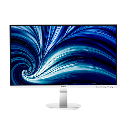 PHILIPS 24" (16:9) MONITOR, FHD IPS, HDMI, DP, SPK, WHITE, 3YR