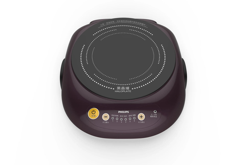 Philips Daily Collection HD4988/50 hob Black Countertop Halogen 1 zone(s) – image 2