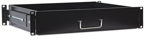 Intellinet 19" schuiflade 350mm 2HE tief ausziehbar zwart, afbeelding 2