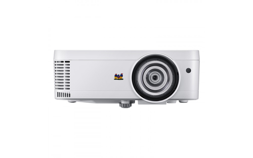 PS600W ViewSonic PS600W - Proyector DLP - 3D - 3700 ANSI lumens - WXGA 1280 x 800 - 1610 - 720p - objetio fijo para distancias cortas - LAN - con 1 año de servicio de cambio urgente