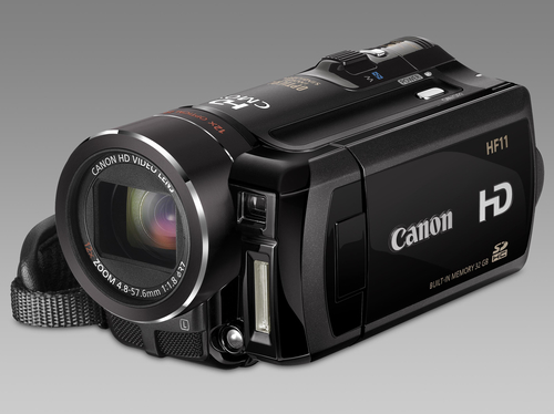 Canon HF11 High Definition Digital HDD Camcorder + Case & HDMi Cable – image 4