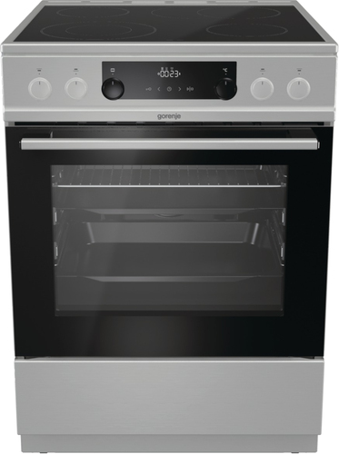 Gorenje G600 ECS6350XPA Freestanding cooker Electric Ceramic hob Stainless steel