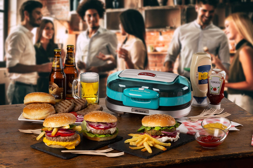 Ariete Party Time Hamburger maker 0205/01 elektrische bakplaat – Foto 2 van 6