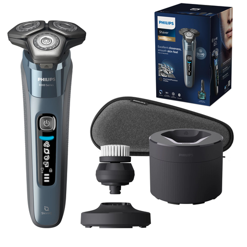 Philips SHAVER Series 8000 S8692/59 men's shaver Rotation shaver Trimmer Black, Blue