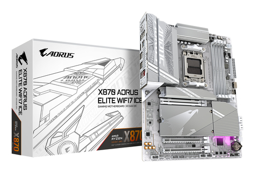 Motherboards GIGABYTE X870 A ELITE WF7 ICE