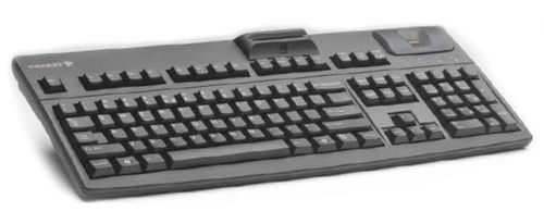Cherry G83-14601LPAEU-2 Biometric Keyboard Black