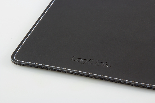Logilink muismat Leder Design zwart, afbeelding 2