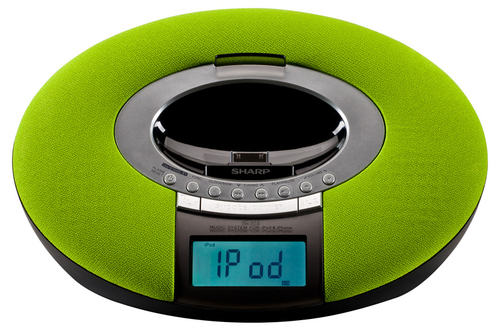 Sharp DK-CL8PHGR docking speaker 2.1 channels
