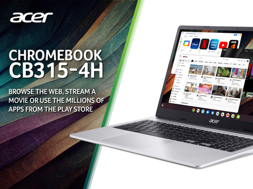 Acer Chromebook 315 CB315-4H Traditional Laptop - Intel Celeron N4500 – image 4