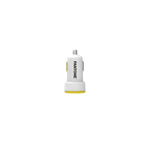 Celly PT-DC1USBY mobile device charger Universal White, Yellow Cigar lighter Auto