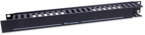 Intellinet Organizador Horizontal 19", 1U, (Metal) imagen 1