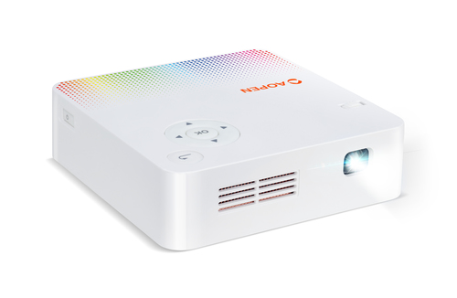 Acer AOpen PV10 - DLP projector - 300 lumens - WVGA (854 x 480) - 16:9 - white – image 3