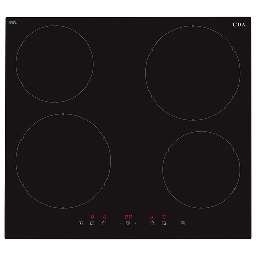 CDA HN6111FR hob Black Built-in