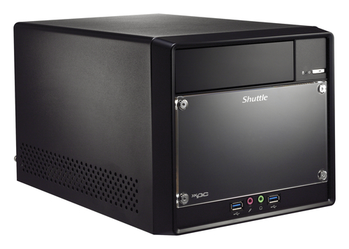 Shuttle SH110R4 PC/workstation barebone Desktop Black Intel® H110 – image 3