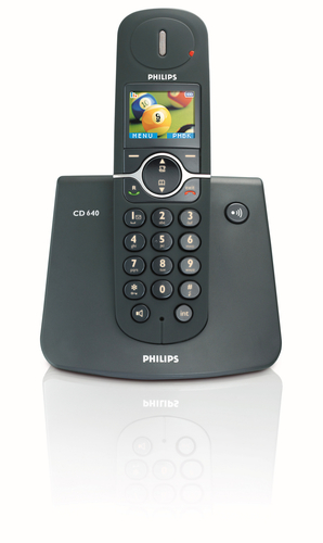 Philips CD6401B Cordless telephone