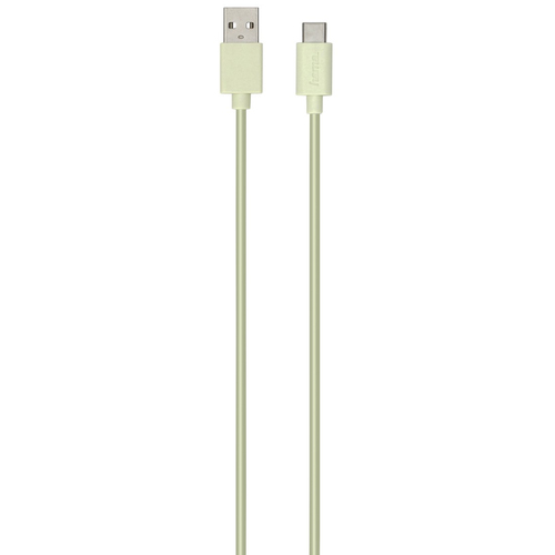 Hama 00187252 USB кабель USB 2.0 0,75 m USB A USB C 0,48 Gbit/s Зеленый