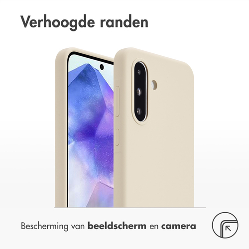<div>Het slanke design van jouw smartphone intact houden én dagelijkse bescherming? Ga dan voor de Accezz Liquid Silicone Backcover. De hoes is, afbeelding 4