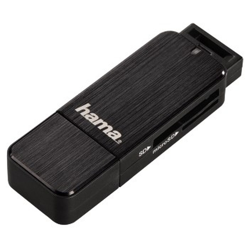 Hama 00123901 card reader USB 3.2 Gen 1 (3.1 Gen 1) Black