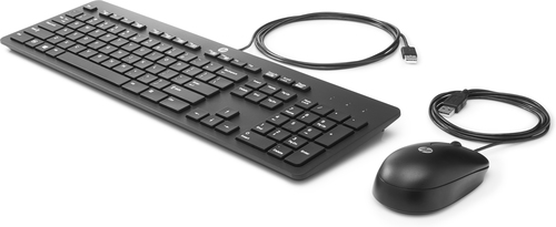 HP USB Bus Slim Keyboard/Mouse/Mousepad Kit – image 2