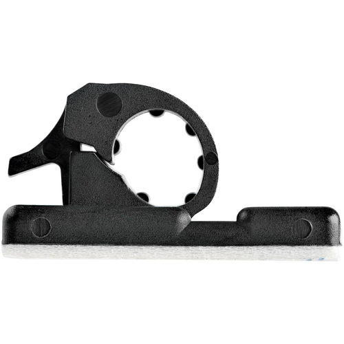StarTech.com 100 Adhesive Cable Management Clips Black, Network/Ethernet/Office Desk/Computer Cord Organizer, Sticky Cable/Wire Holders, Nylon Self Adhesive Clamp UL/94V-2 Fire Rated - Nylon 66 Plastic - TAA (CBMCC1) Sort – billede 4