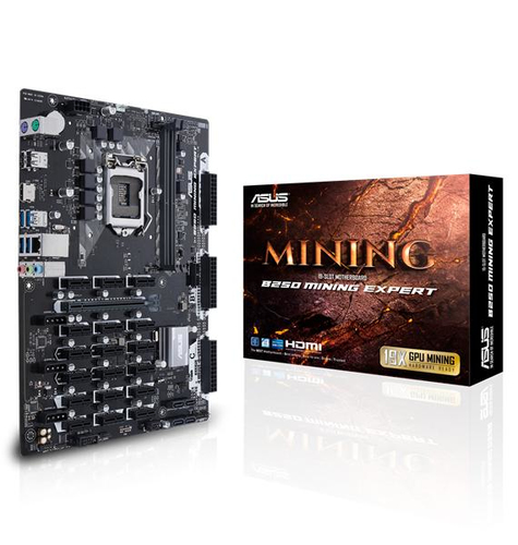 製品データ ASUS B250 Mining Expert/CSM Intel® B250 LGA 1151