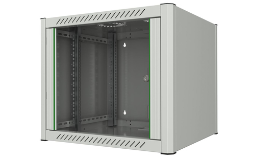 Lanview RWM09U56WH rack cabinet 9U Wall mounted rack White
