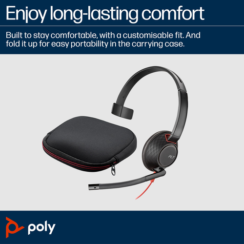 HP Poly Blackwire 5210 USB-C Headset