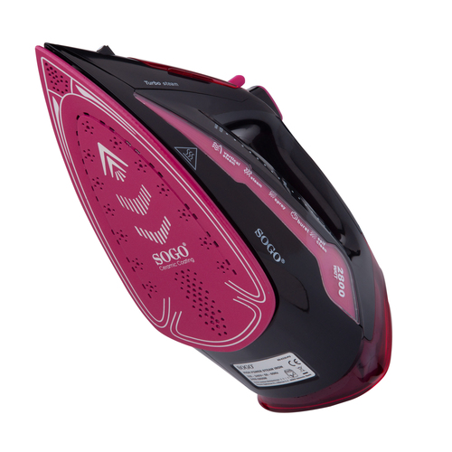 Sogo PLA-SS-6330-PU iron Dry & Steam iron Ceramic soleplate – image 2