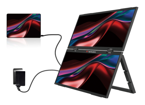Verbatim Portable 15.6" FHD Dual Monitor Essentials – image 7