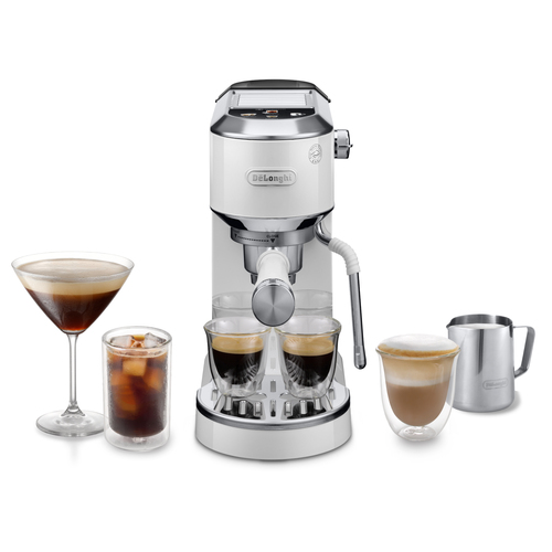 Delonghi Dedica Duo EC890.W Coffee Machine - White - image 8