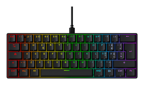 IOPLEE IOPEXTWDGKBS619 keyboard Gaming Bluetooth QWERTY Italian Black