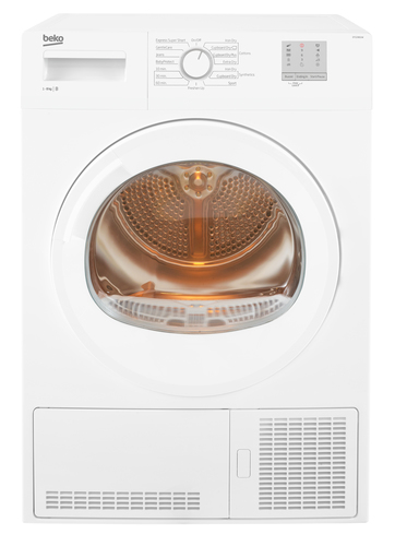 Beko DTGC8011 сушилка для белья Отдельно стоящий Фронтальная загрузка 8 kg Белый