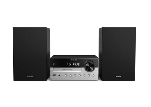 Philips Unisex TAM4205M2 BT Micro 60W Hi-Fi Music System CD/MP3 USB Port in Black Black One Size female - image 1