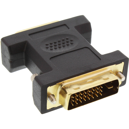 Product image: InLine DVI-D Adapter DVI-I 24+5 female / DVI-D 24+1 male gold plated