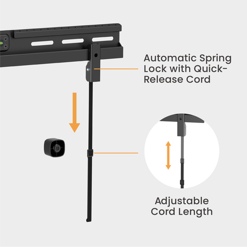Equip 37"-86" No Drilling TV Wall Mount Bracket – image 6