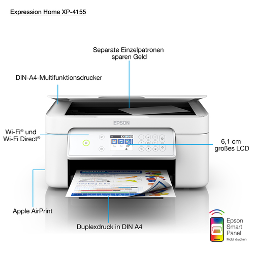 Epson Expression Home XP-4155 Inkjet A4