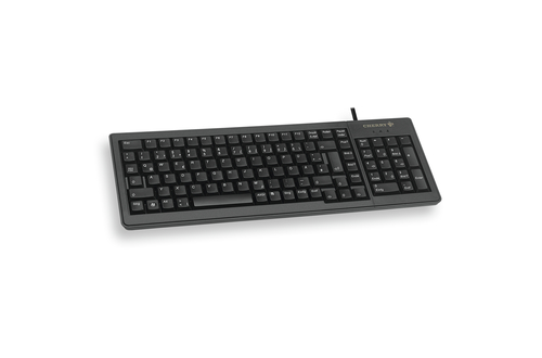 Cherry XS G84-5200 COMPACT KEYBOARD, Corded, USB/PS2, Black, (QWERTY - UK) – image 2